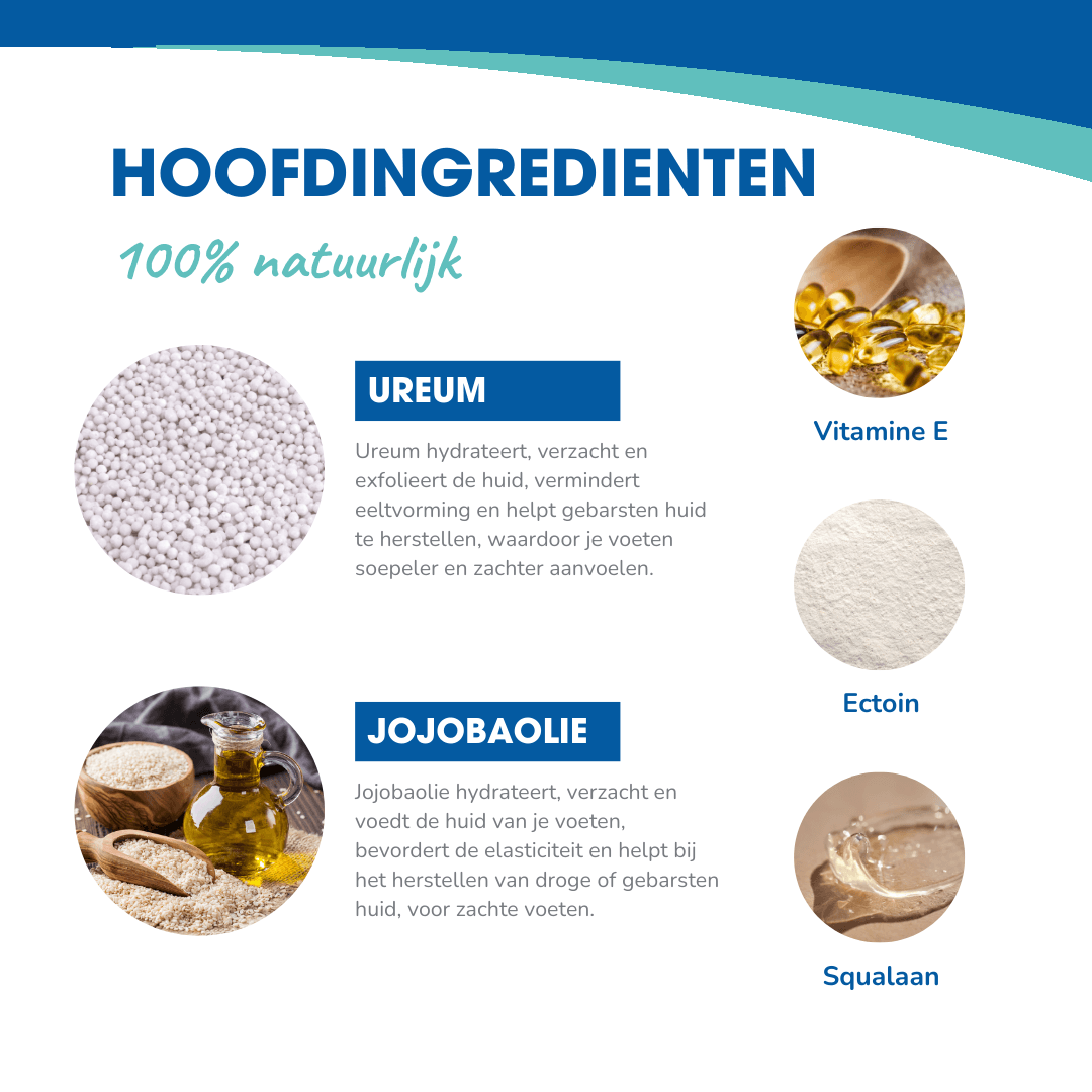 Hypogeen Voetcrème - Pompflacon XXL 1500ml